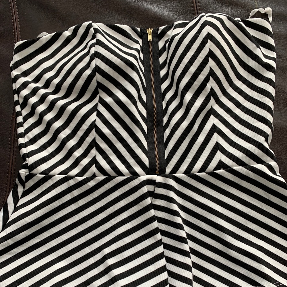 Strapless blouse